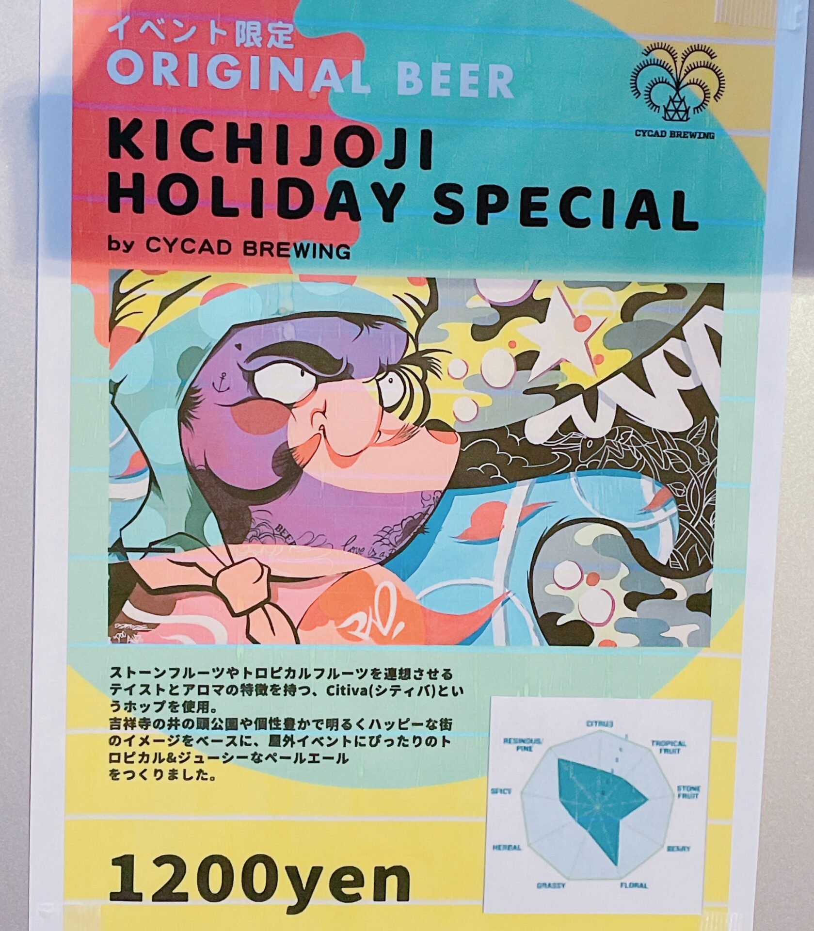 限定のオリジナルクラフトビール「KICHIJOJI HOLIDAY SPECIAL」