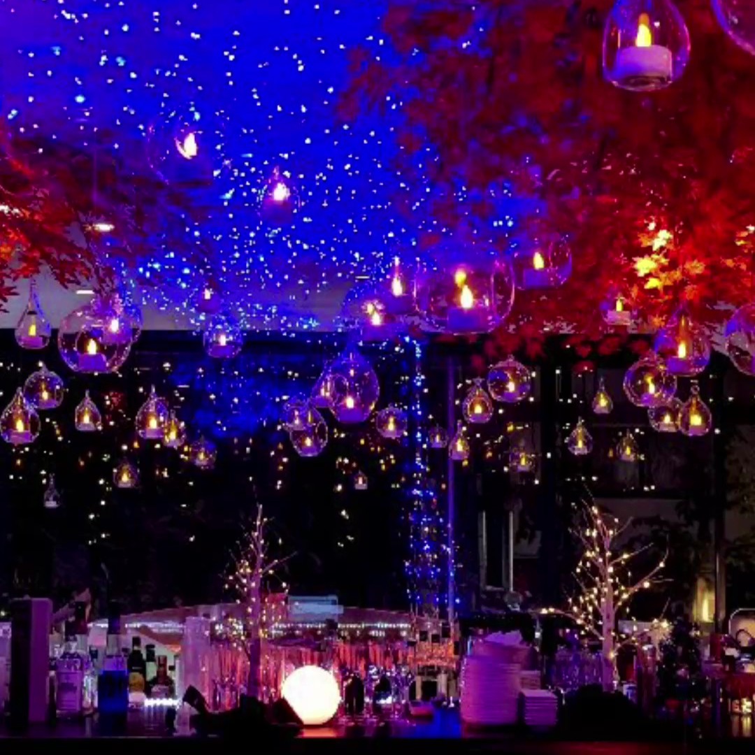 キャンドルと紅葉 2025