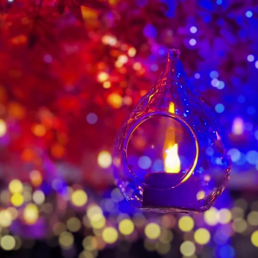 キャンドルと紅葉 2025