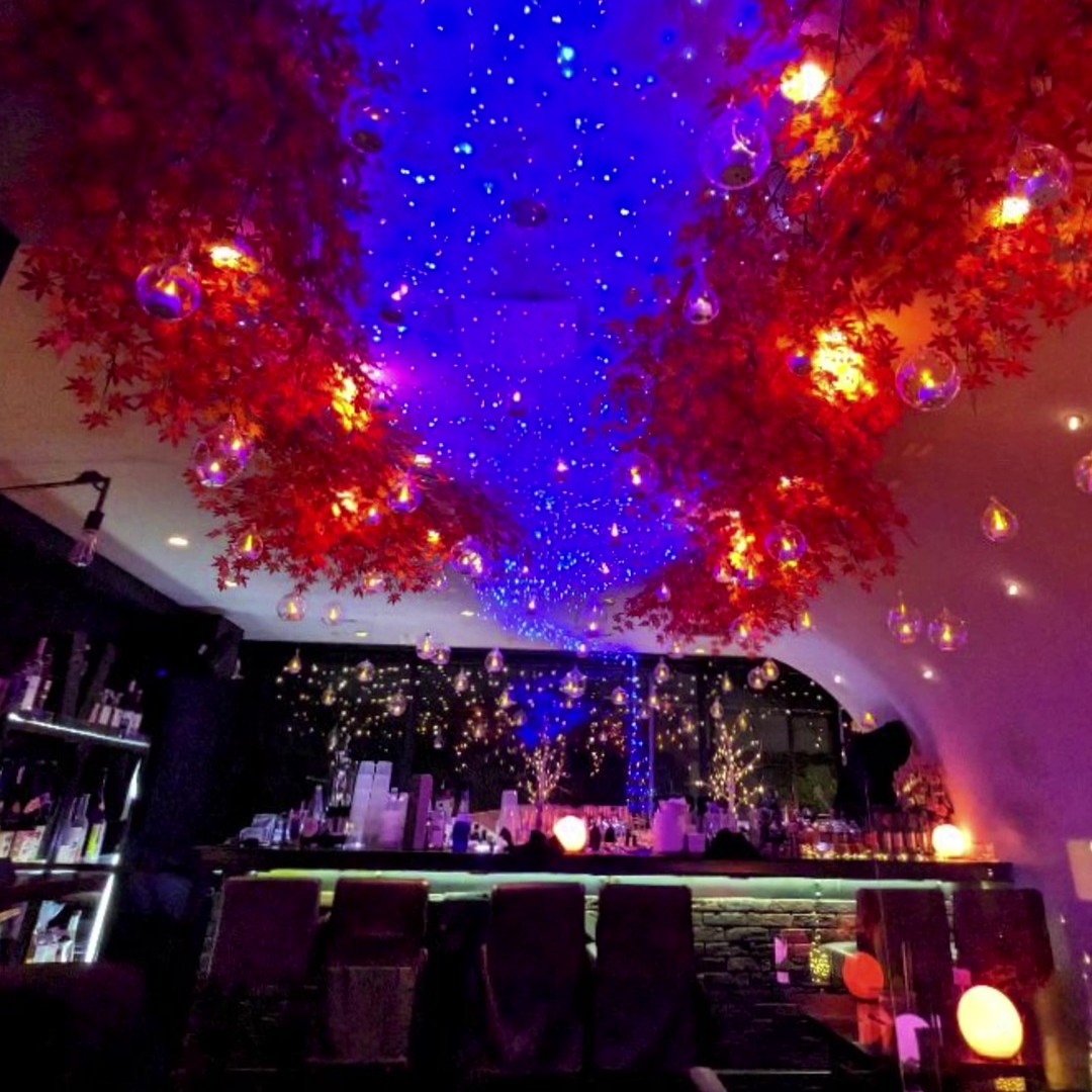 キャンドルと紅葉 2025