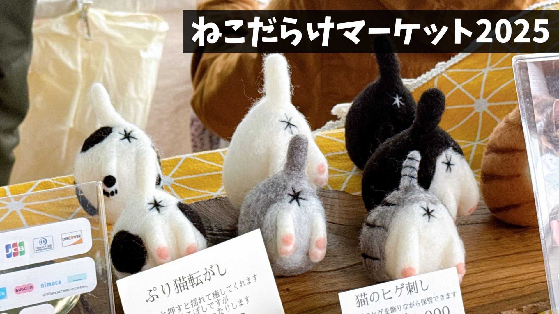 現地写真あり】コピス吉祥寺で猫イベント「ねこだらけマーケット2025