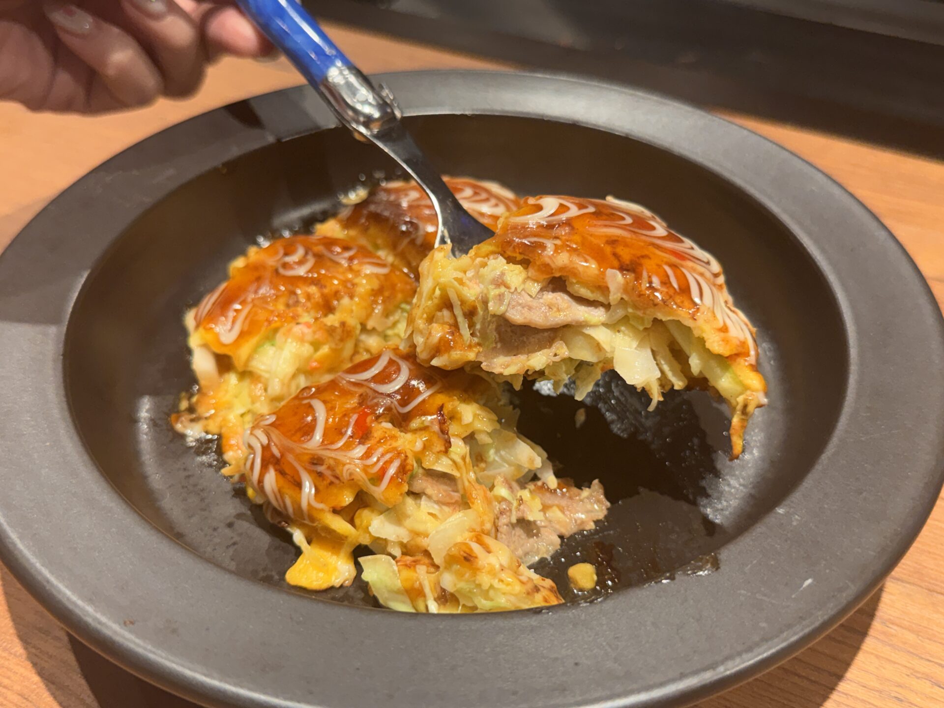 HIKAGENのお好み焼き