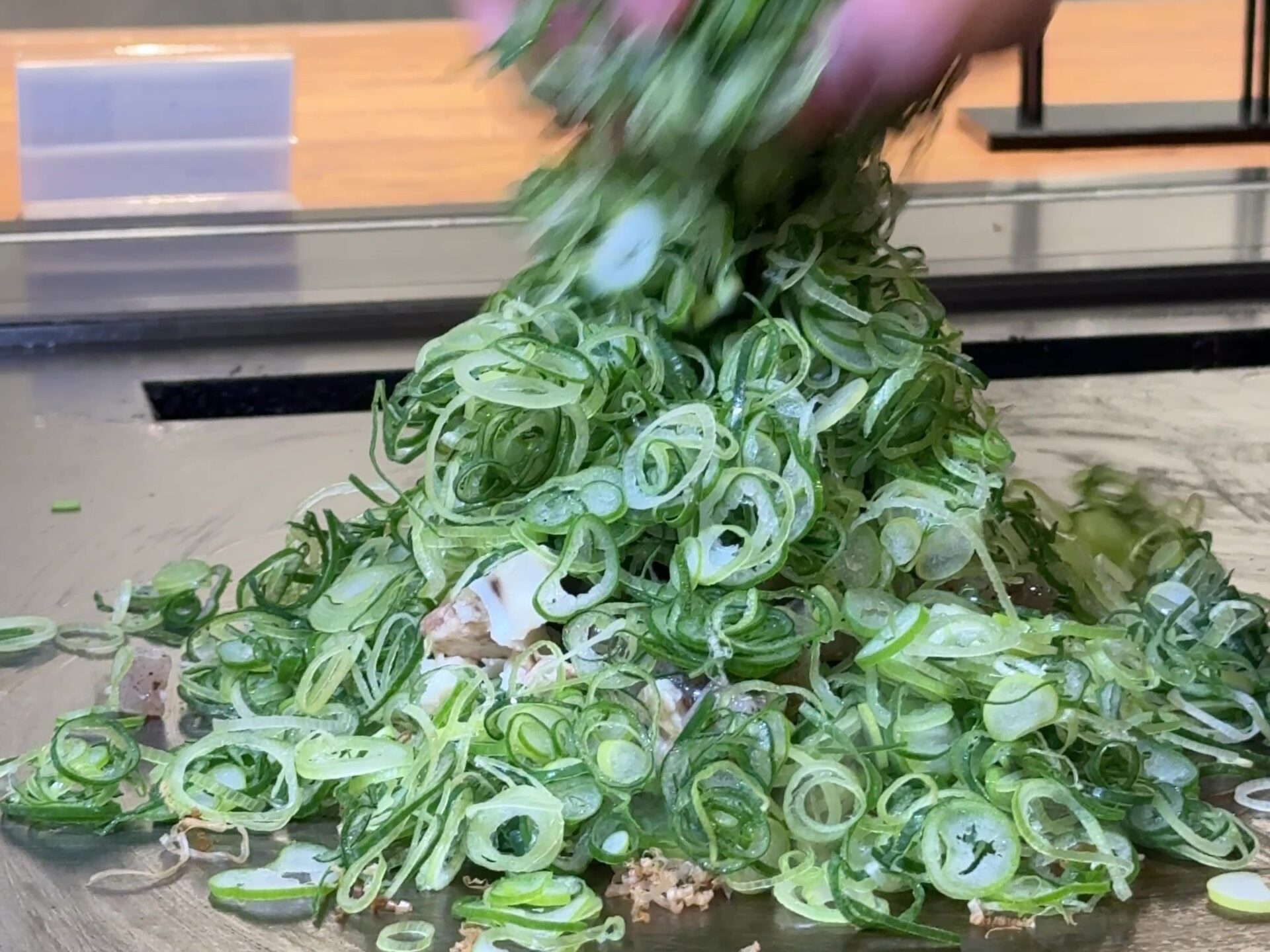 牛すじ九条ネギ焼き