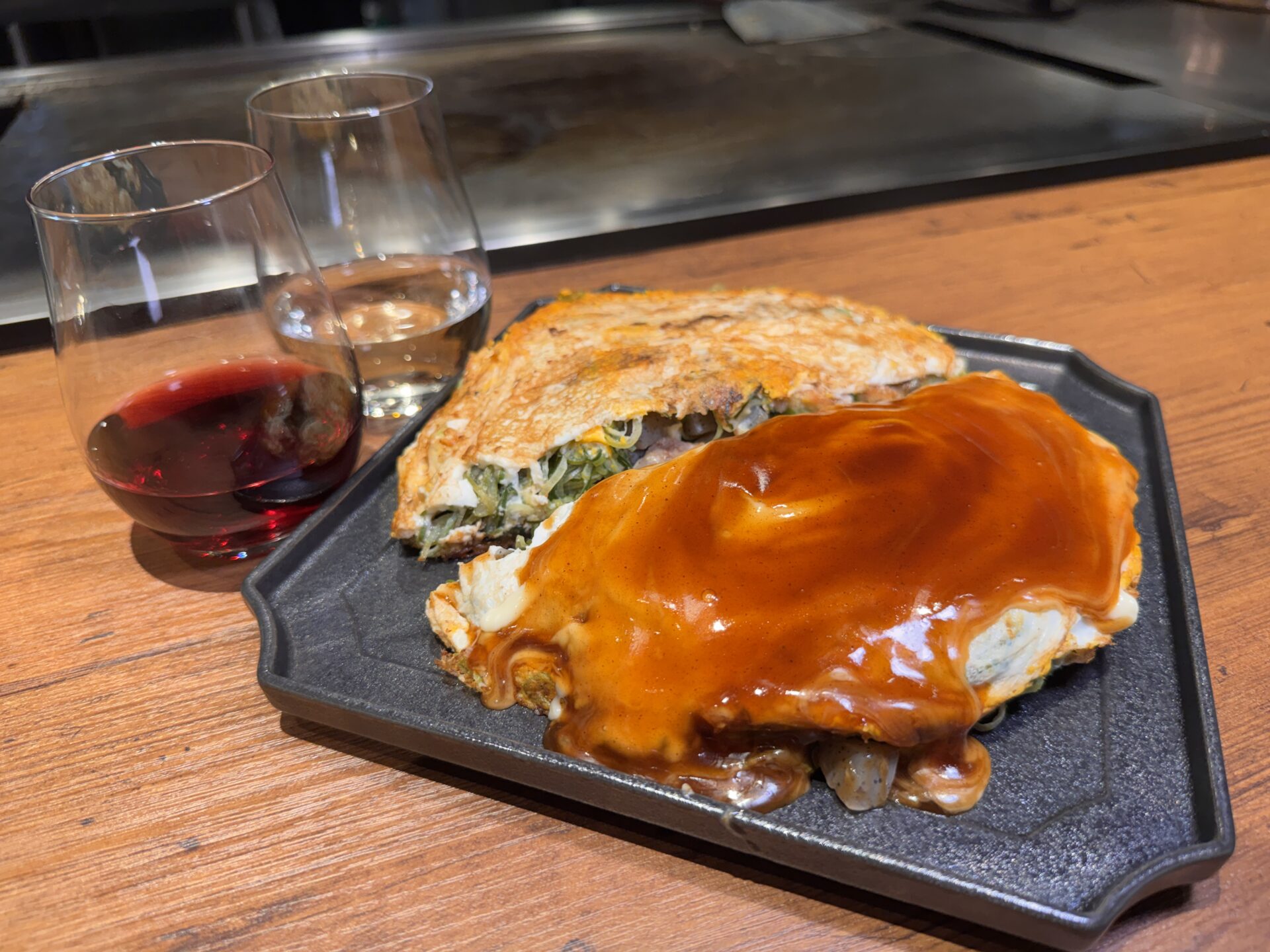 牛すじ九条ネギ焼き