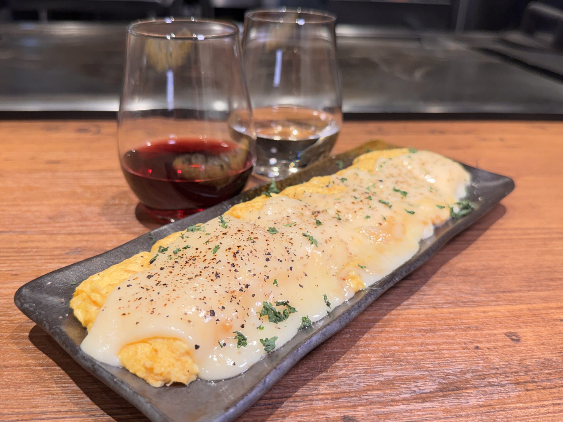 Hikagenだし巻き+チーズトッピング