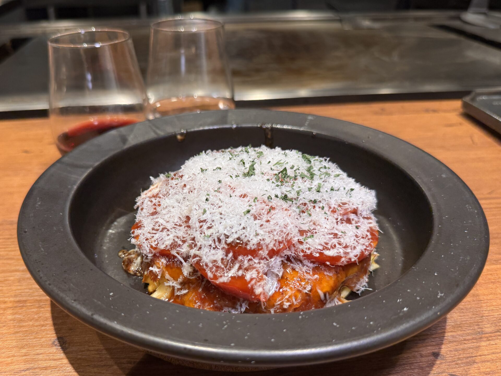 お好み焼き トマトチーズ