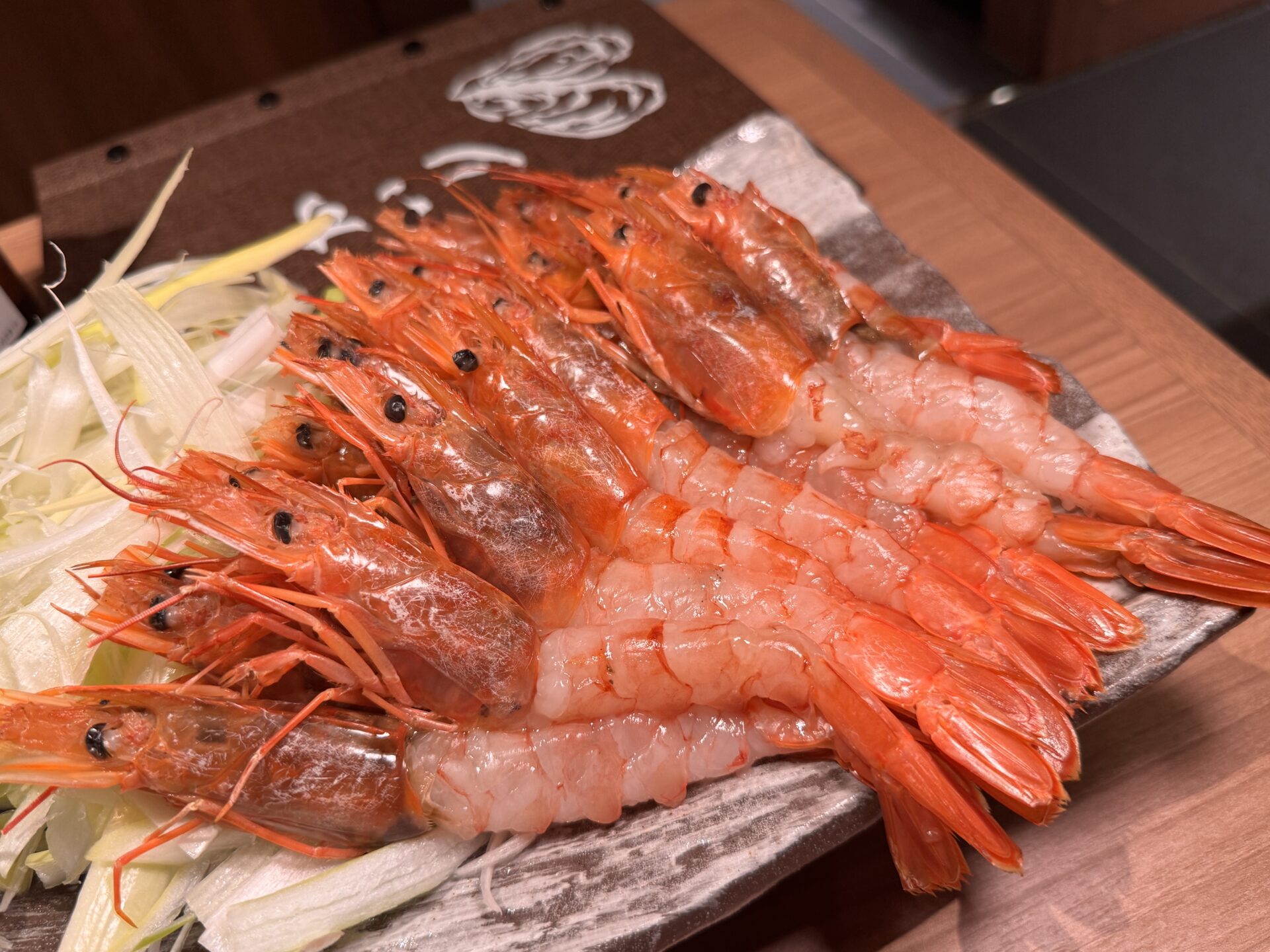 赤海老のしゃぶしゃぶ