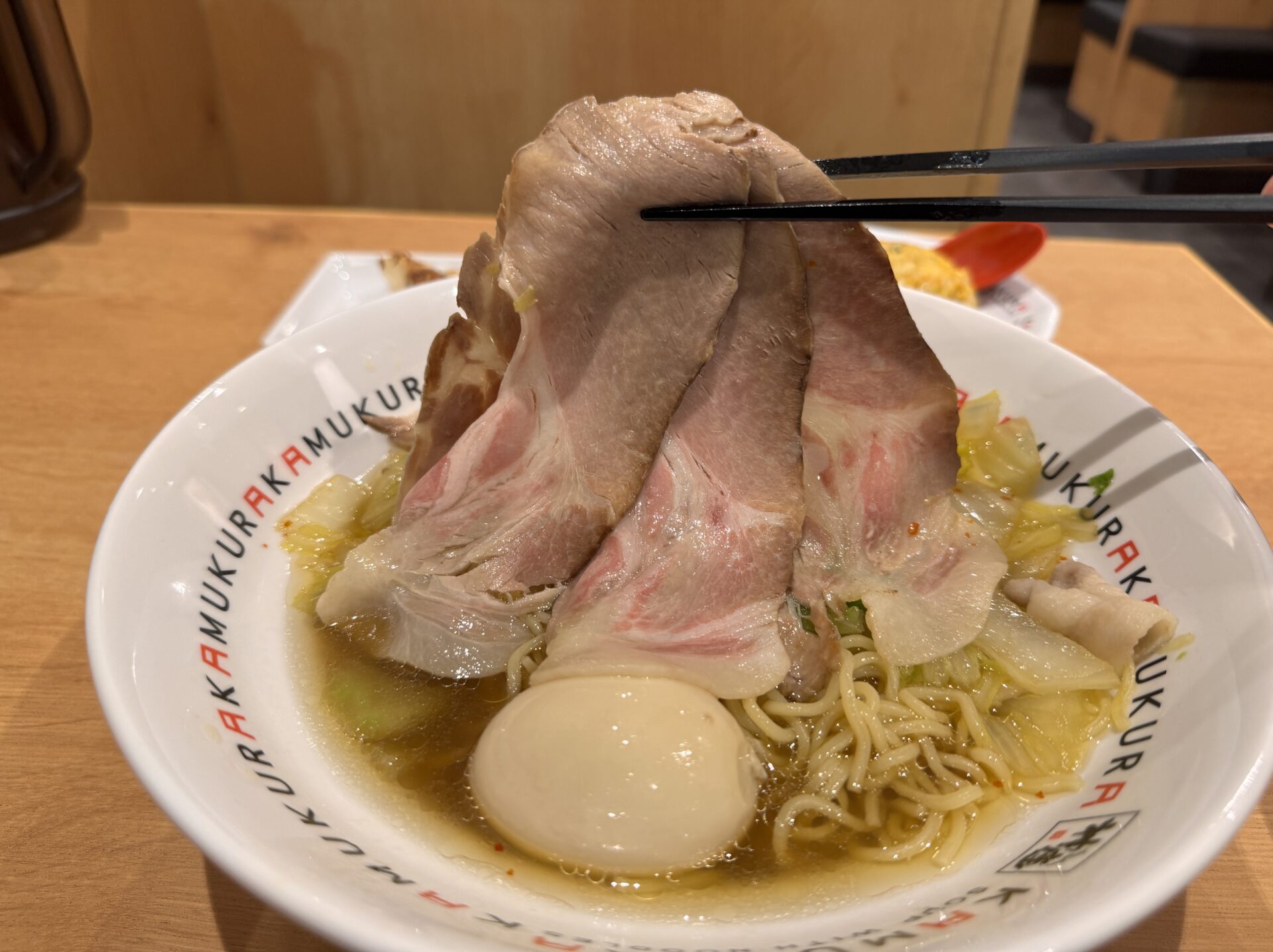小チャーシュー煮玉子ラーメン