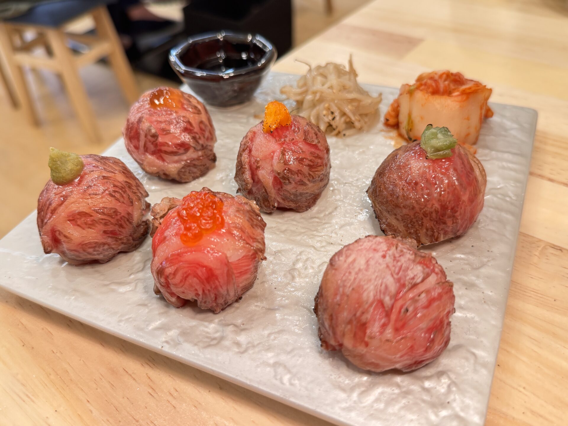 肉手毬寿司
