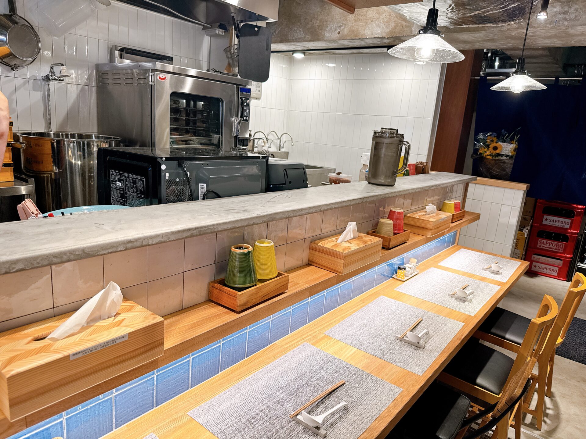 RAMEN-YA SORAの店内