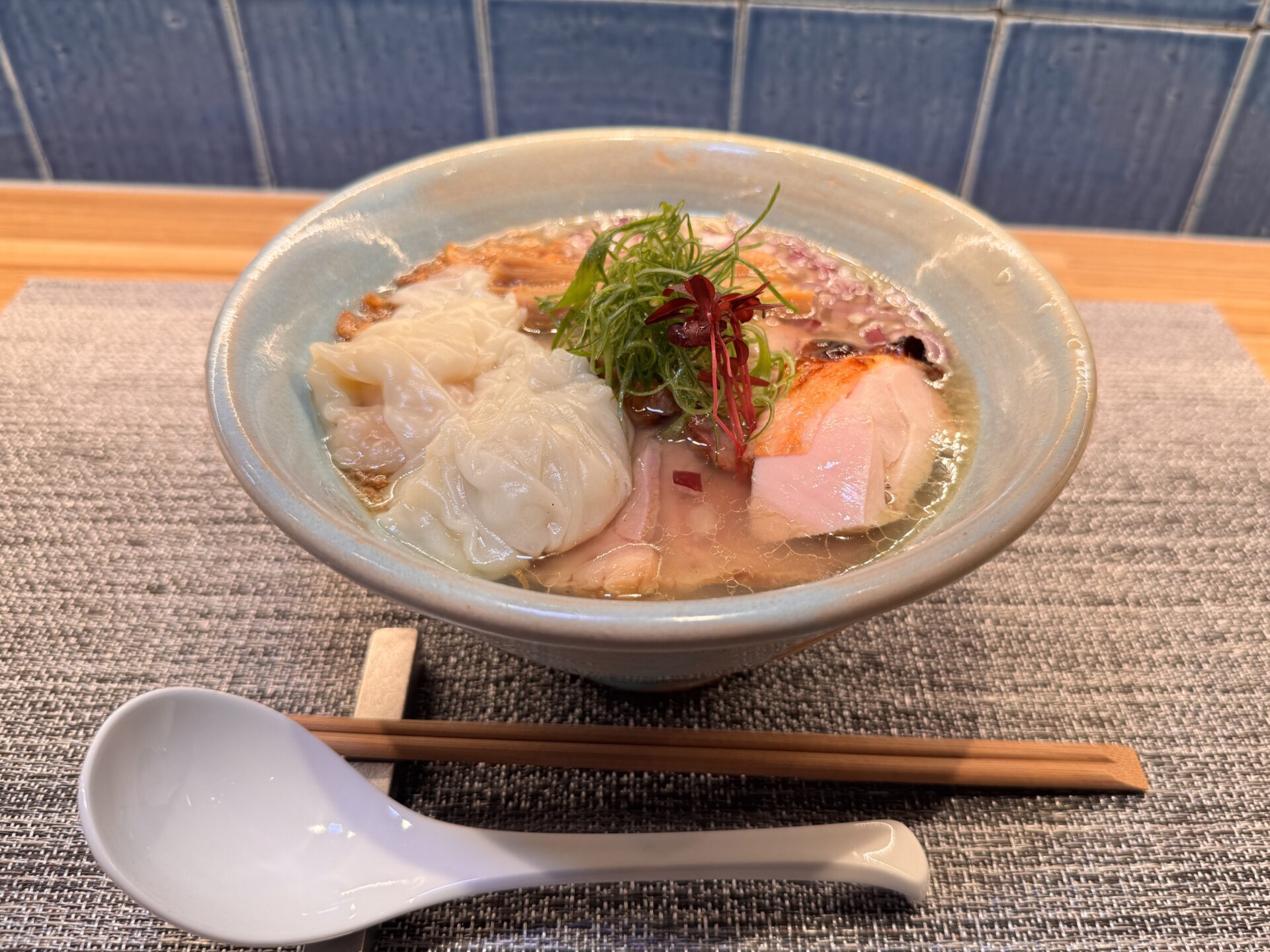 特製塩らぁ麺(税込1,580円)