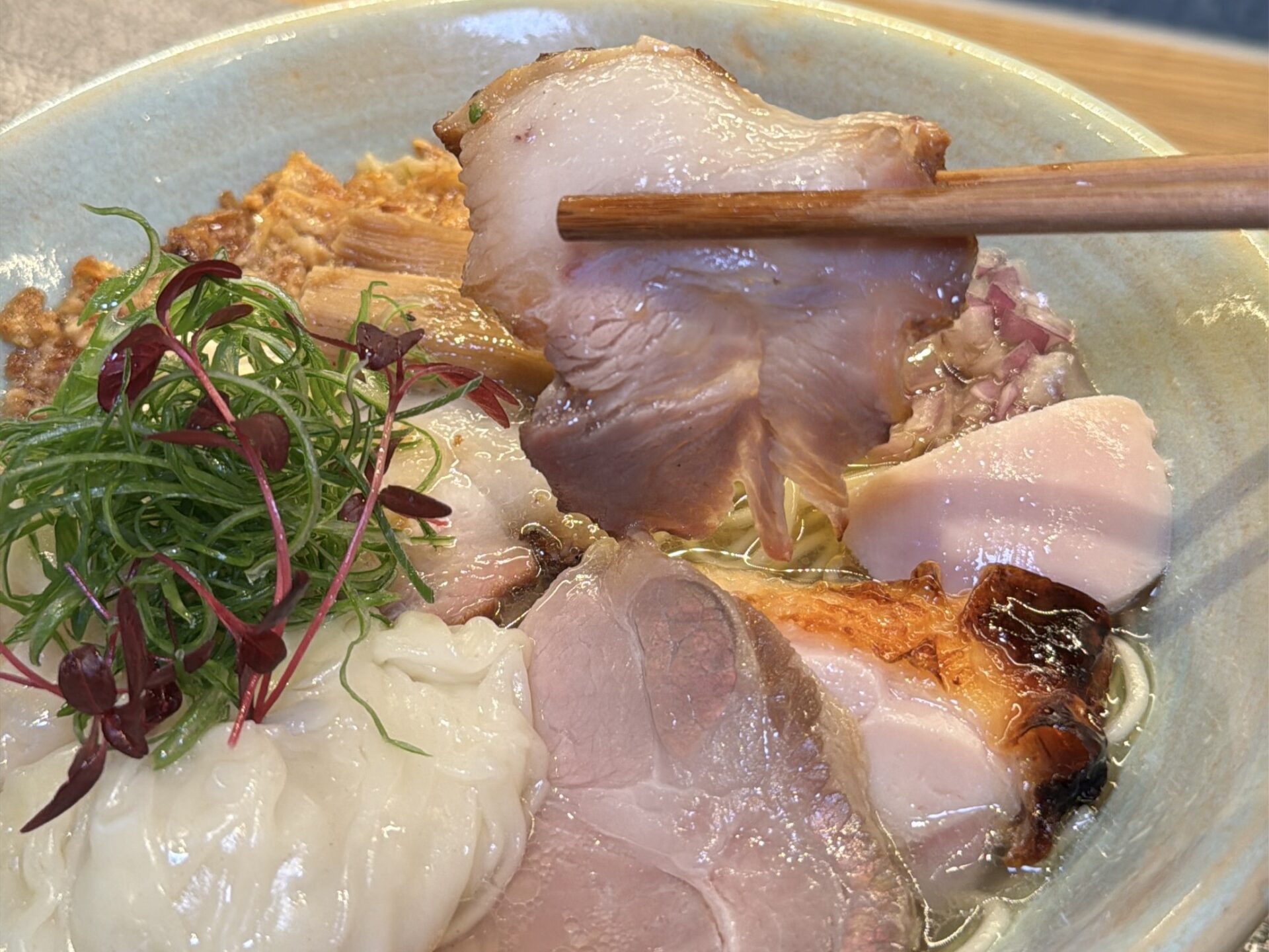 特製塩らぁ麺(税込1,580円)