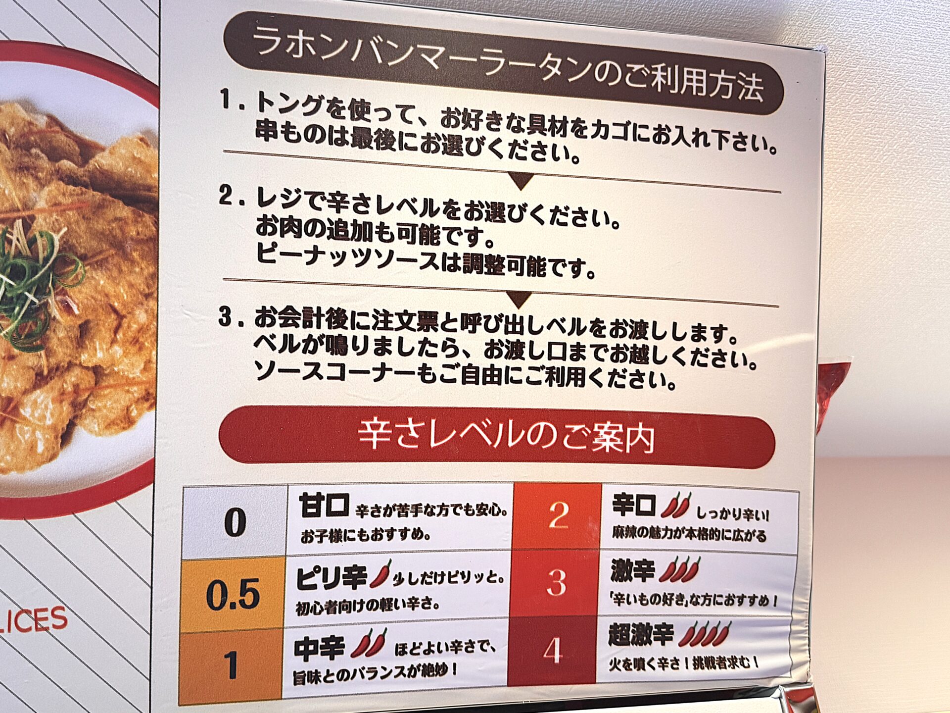 ラホンバンマーラータンの利用方法
