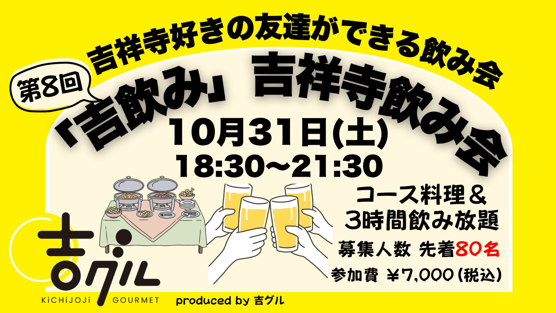 第8回 吉飲み(吉祥寺飲み会)